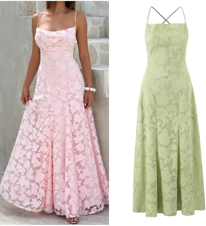 Women’s Spaghetti Strap Prom Dress 2026